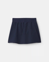 Girls Uniform Active Skort - Navy