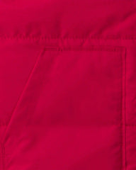 Toddler Boy Zip-Up Vest - Red