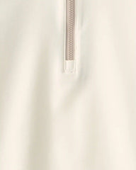 Toddler Boy Colorblock Rashguard - Tan/Ivory