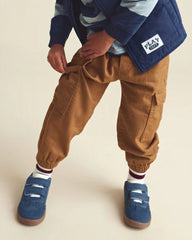 Toddler Boy Cargo Joggers - Brown