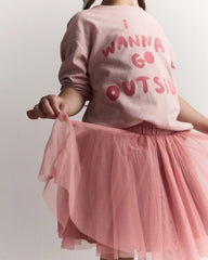 Toddler Girl Avenue Twirl™ Mini Skirt with Tulle - Pink