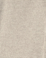 Girls Long-Sleeve Rib Dress - Cream