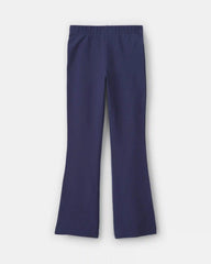 Girls Pull-On Stretch Flare Leggings - Navy Blue