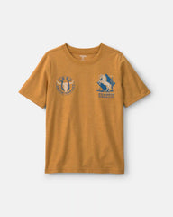 Boys OshKosh Graphic Tee - Gold