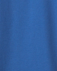 Boys Uniform Piqué Polo Shirt - Blue
