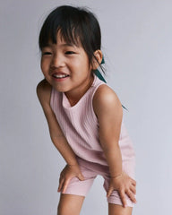 Toddler Girl Ribbed Playtime Tank Top - Light Pink