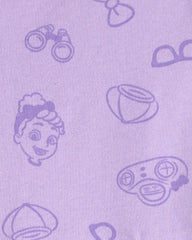 Toddler Girl Blippi Short-Sleeve Dress - Purple