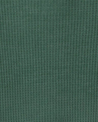 Baby Boy Moose Cotton 2-Way Zip Thermal Sleep & Play Pajamas - Green