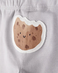 Baby 3-Piece Milk & Cookies Little Character Set® - Grey