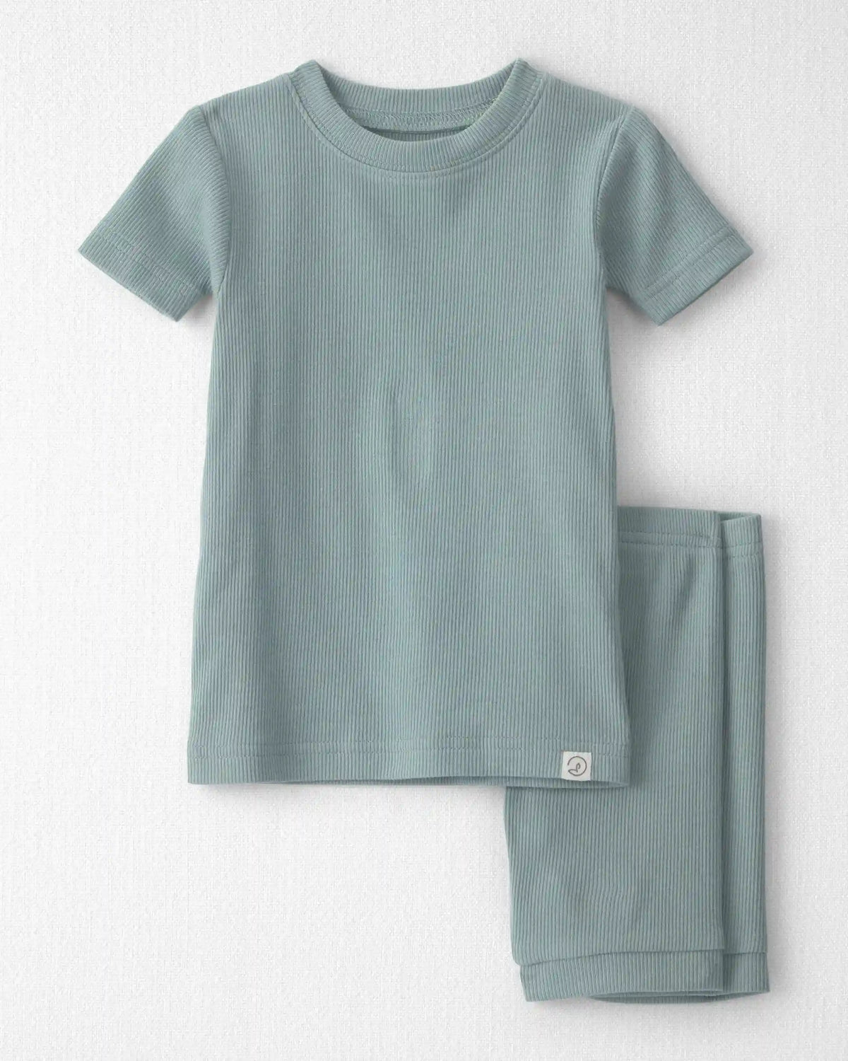 Baby 2-Piece Organic Cotton Ribbed Pajamas