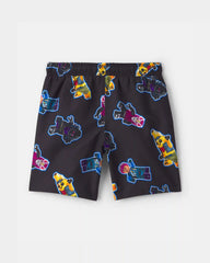 Boys Lego Fortnite Swim Trunks - Black