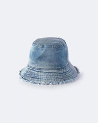 Toddler Denim Bucket Hat in Avenue Wash