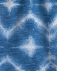 Boys Shibori French Terry Shorts - Blue