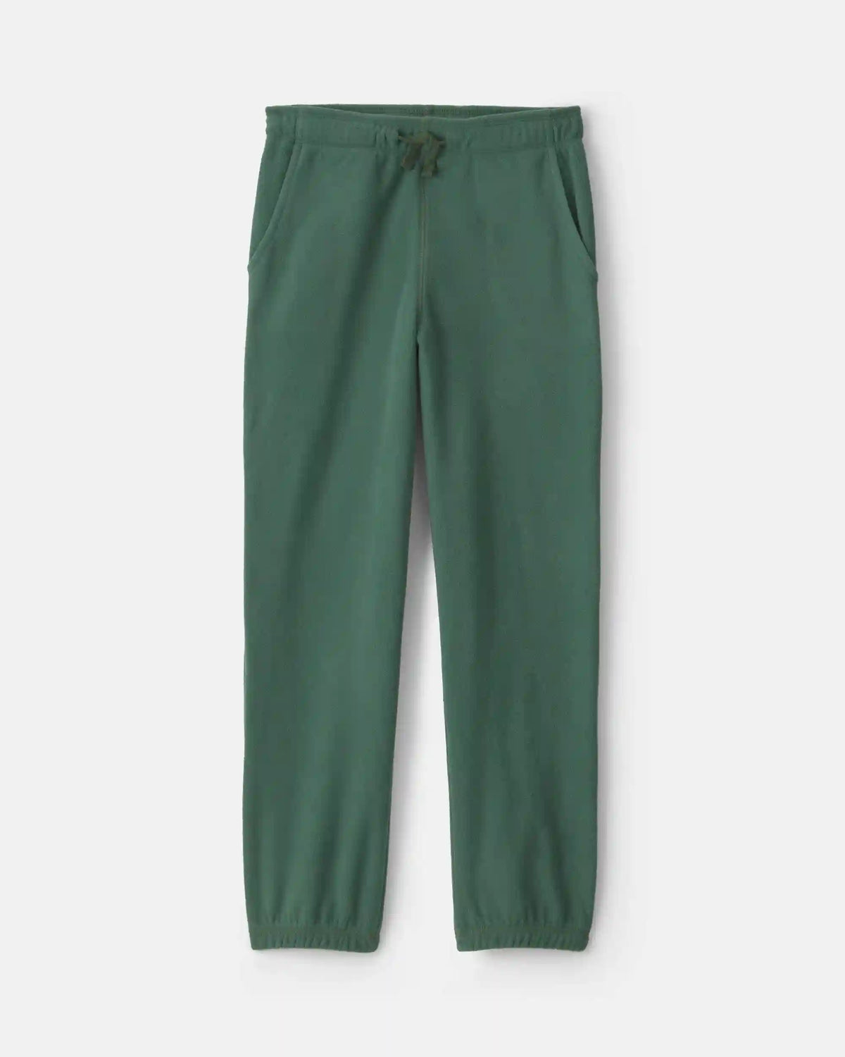 Boys Fleece Joggers - Olive Green