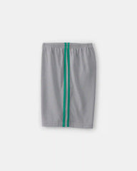 Boys 2-Piece Golf Short-Sleeve Loose Fit 2-Piece Pajama Set - Green/Grey