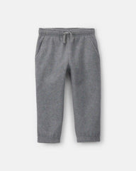 Toddler Boy Fleece Pants - Grey