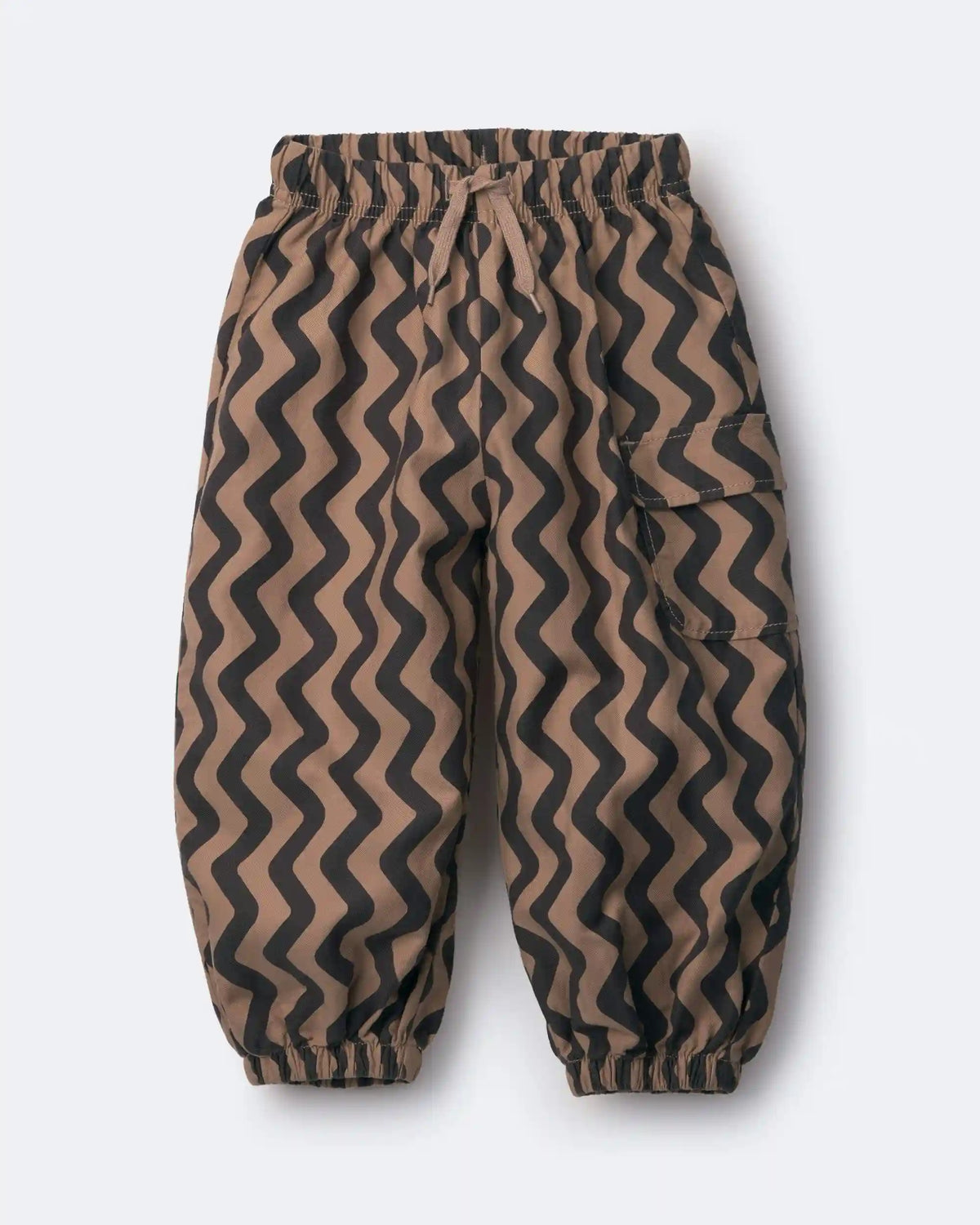 Toddler Chevron Baggy Pant - Tan