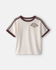Boys New York Graphic Tee - Cream