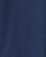 Boys Long-Sleeve Henley T-Shirt - Navy Blue