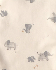 Baby 4-Pack Elephant Burp Cloths