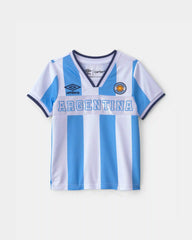 Toddler Umbro Argentina Soccer Jersey - Light Blue/White