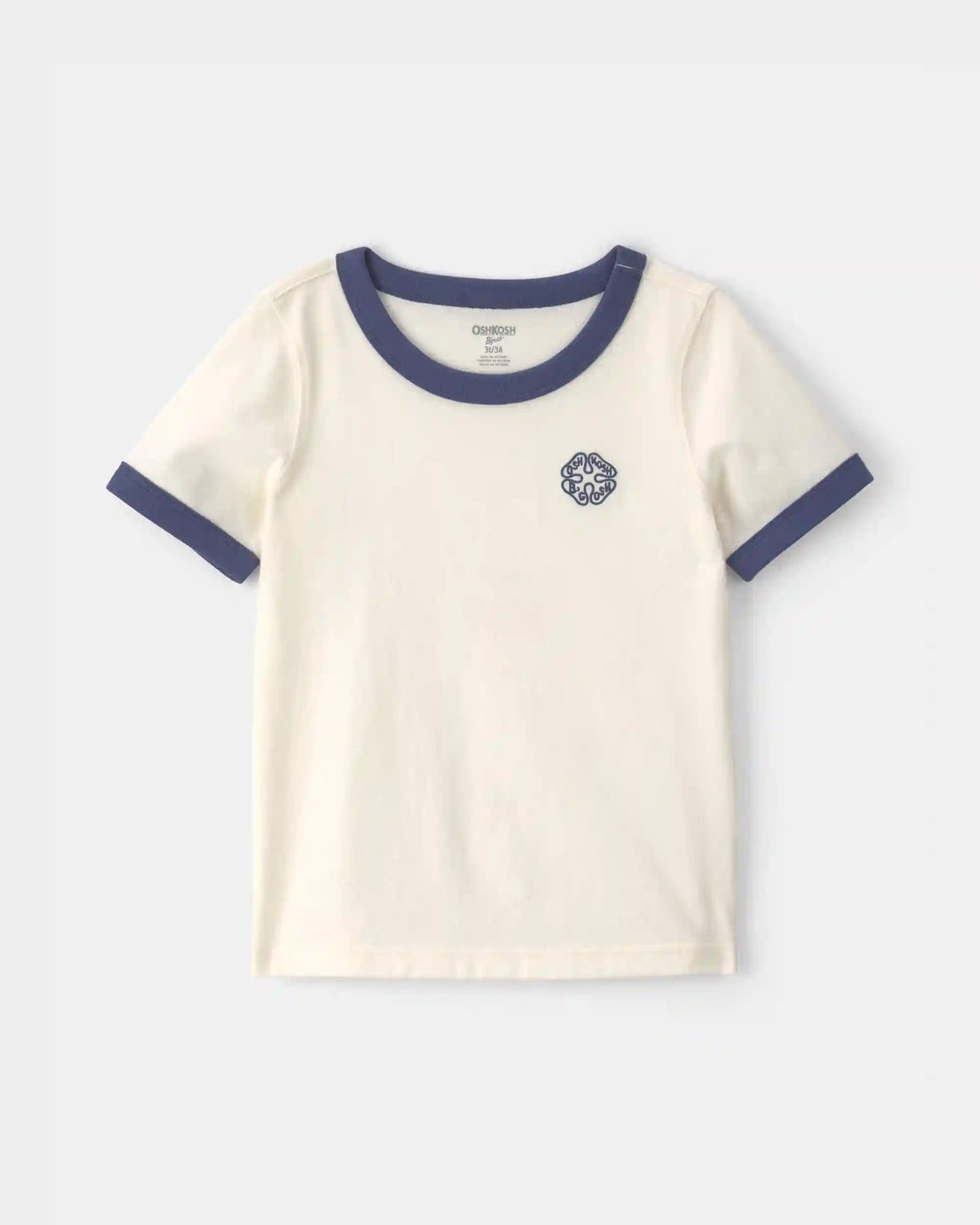 Toddler Boy OshKosh Clover Graphic Tee - Cream