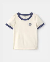 Toddler Boy OshKosh Clover Graphic Tee - Cream