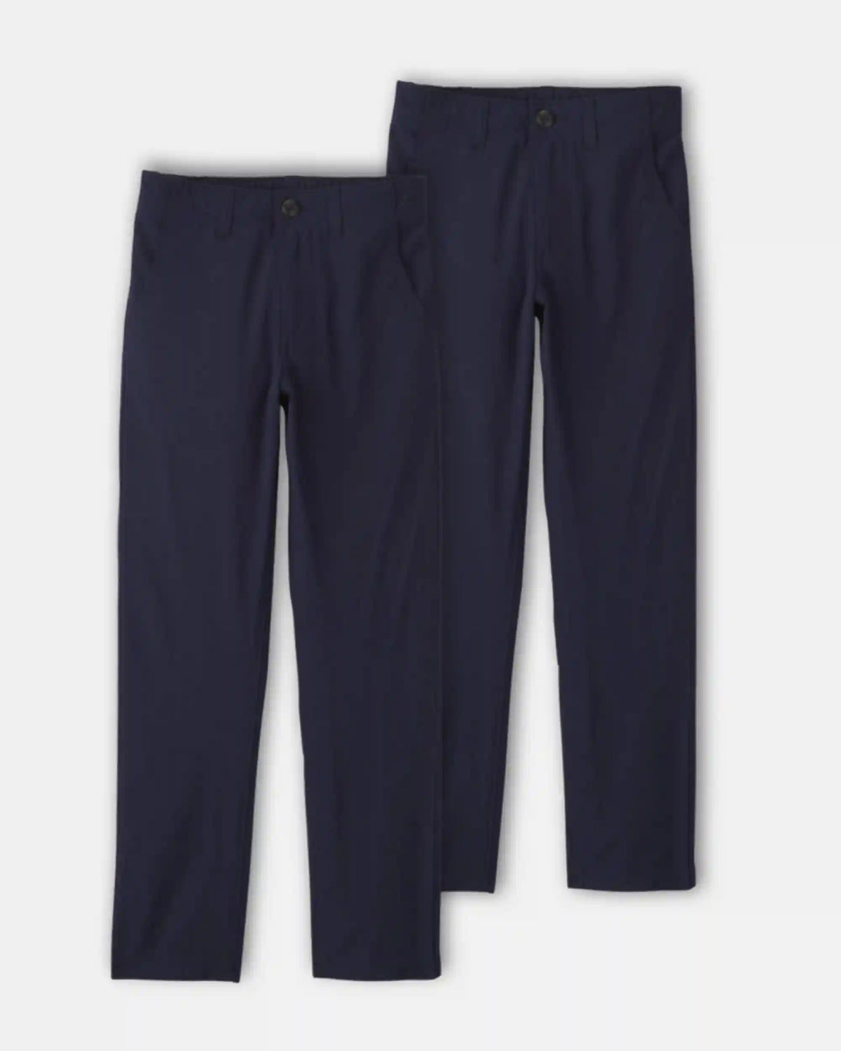 Boys 2-Pack Uniform Active Pants - Navy