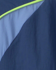 Boys Colourblock Active Windbreaker - Blue