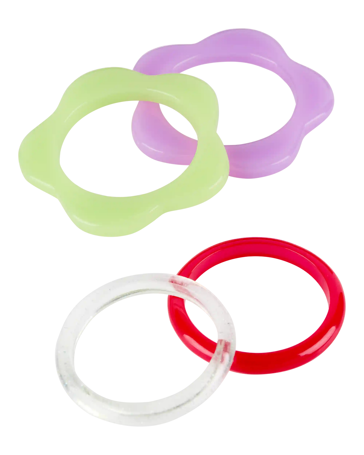 4-Pack Bangle Bracelets
