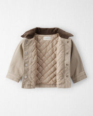 Baby Organic Cotton Twill Barn Jacket