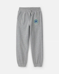 Boys French Terry Joggers - Grey