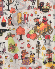 Kids 2-Piece Halloween Scavenger Hunt 100% Cotton Snug Fit Pajama Set
