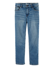 Kid Medium Wash Straight-Leg Jeans