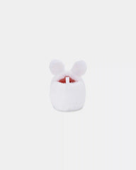 Girls Bunny Slippers - White