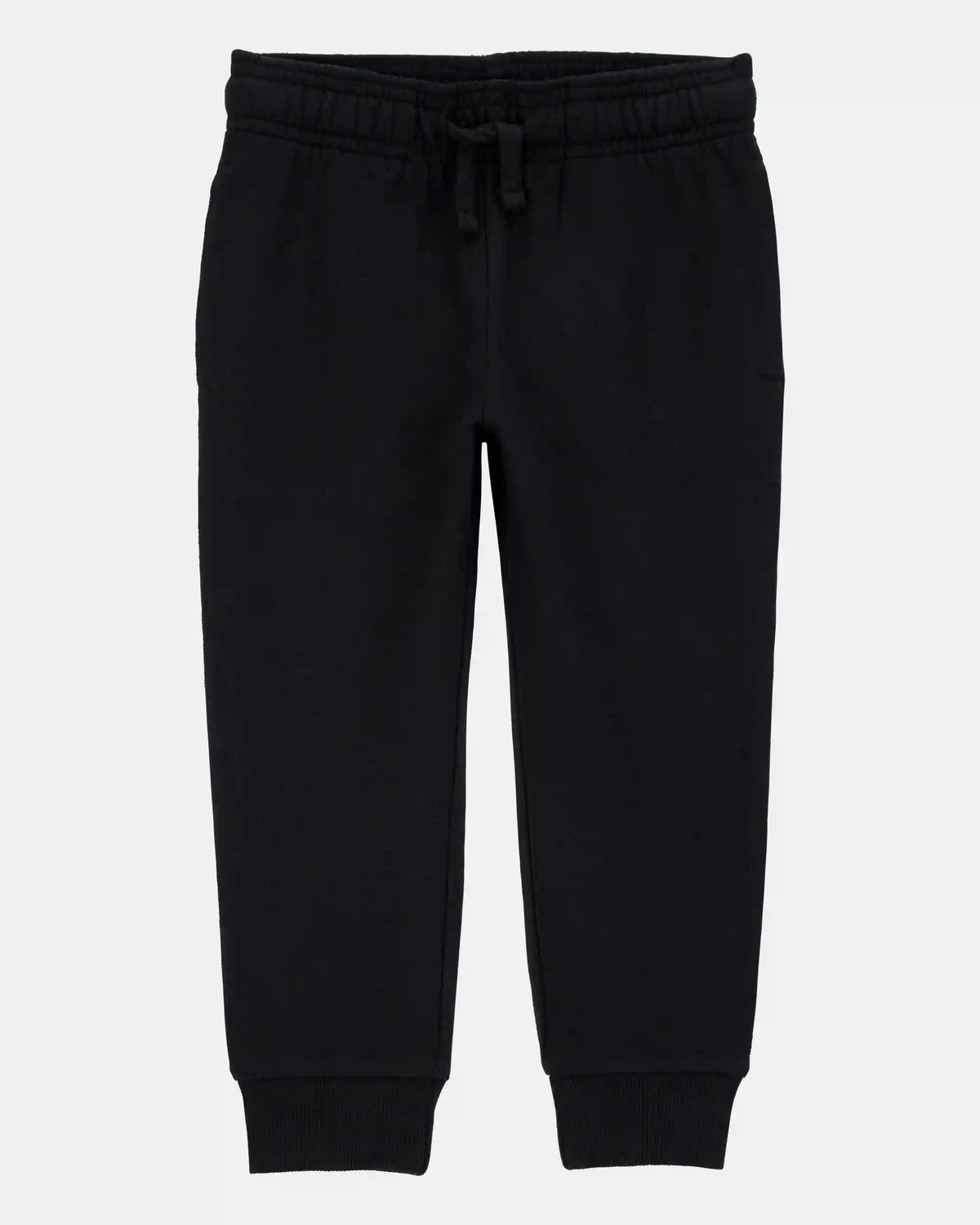 Baby Boy Pull-On Drawstring Joggers - Black