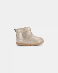 Baby Girl Every Step® First Walker High Top Boots - Gold