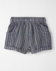 Baby Boy 2-Piece Organic Cotton Gauze Top & Short Set
