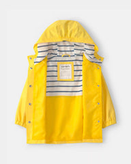 Toddler Boy Raincoat - Yellow
