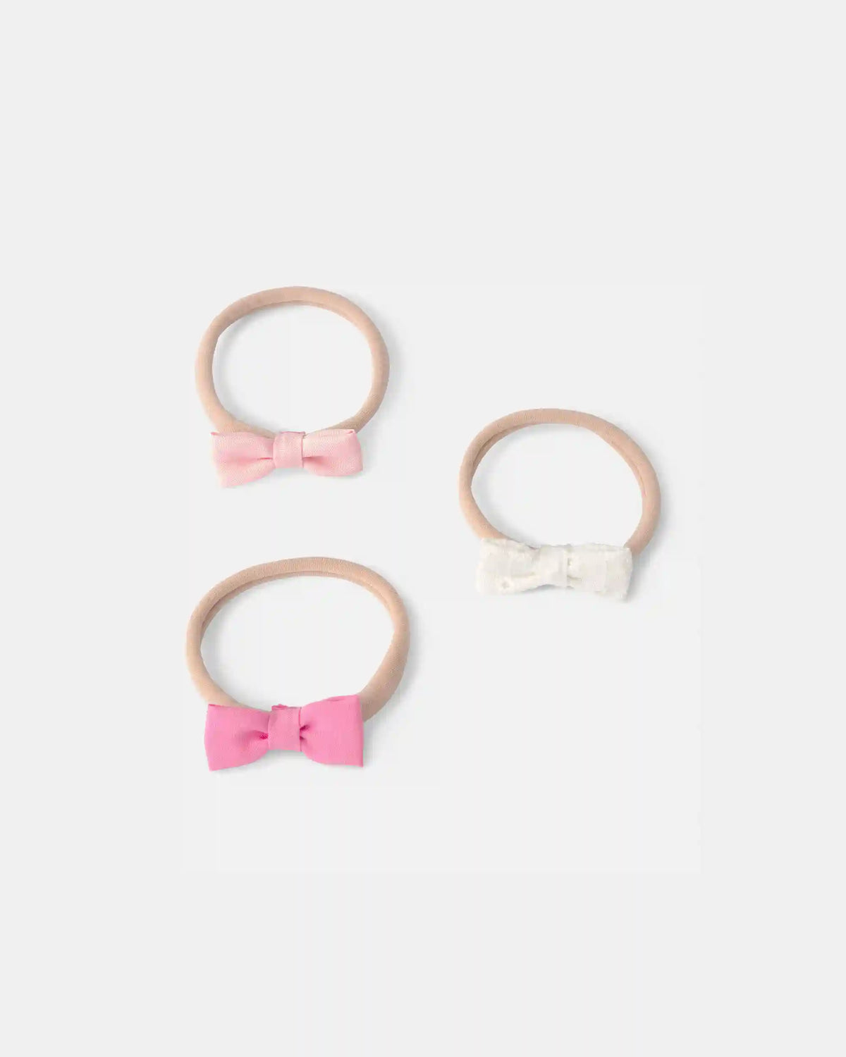 Baby Girl 3-Pack Bow Hair Wraps