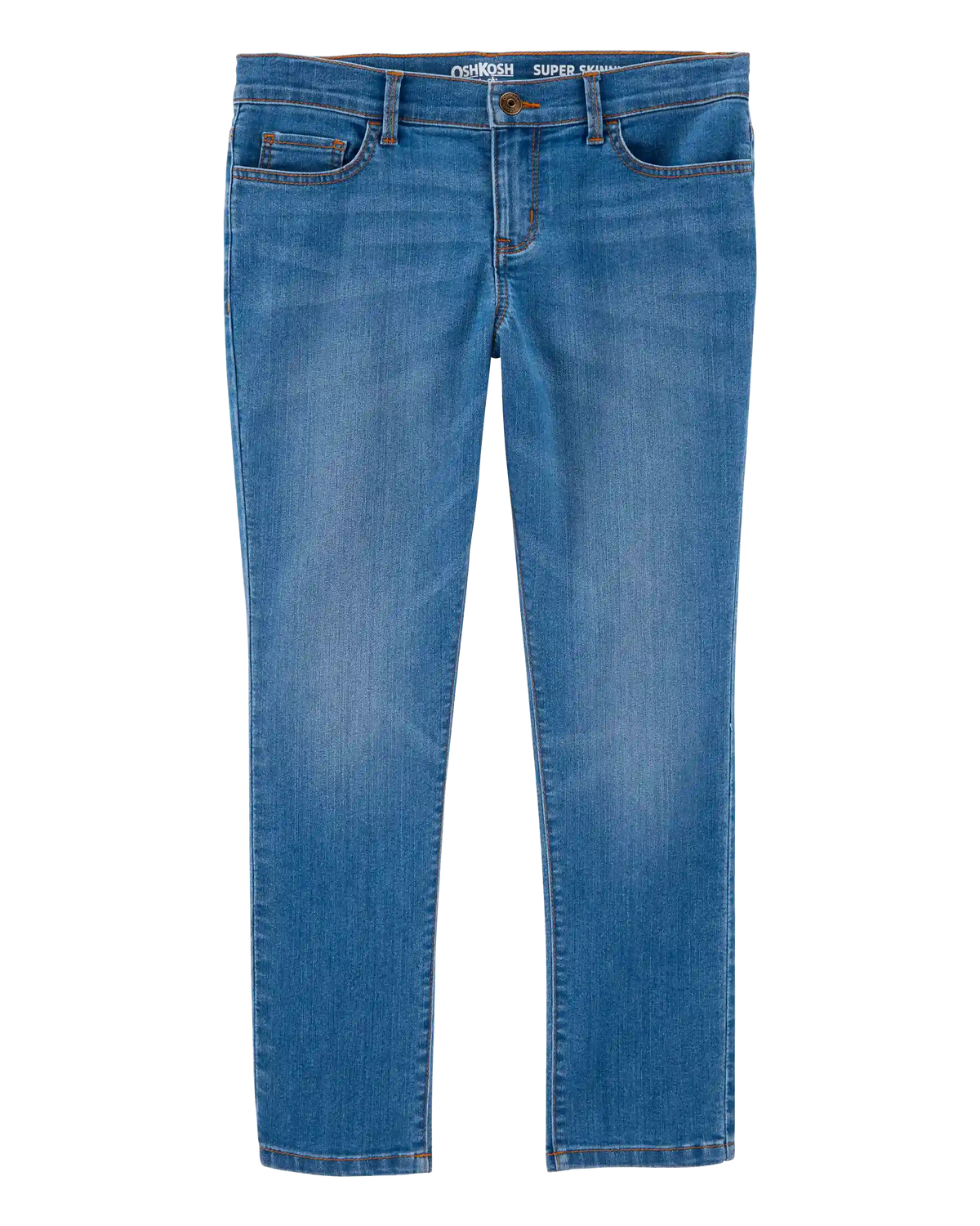 Kid Medium Blue Wash Plus-Fit Skinny-Leg Jeans