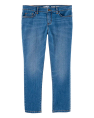 Kid Medium Blue Wash Plus-Fit Skinny-Leg Jeans