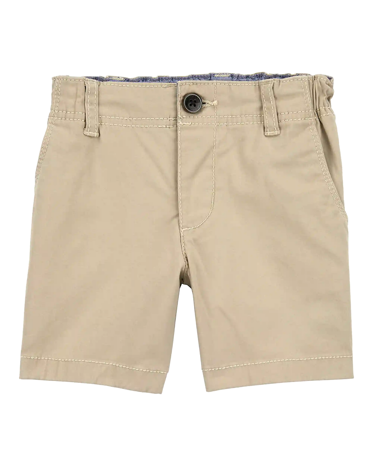 Baby Boy Stretch Chino Shorts - Khaki