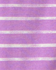 Girls Snacks 100% Cotton 6-Piece Pajama Sets - Pink/Purple/Cream