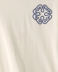 Boys OshKosh Clover Graphic Tee - Cream