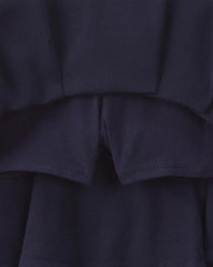Toddler Girl Uniform Ponte Skort - Navy