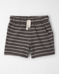 Toddler 2-Piece Top & Short Set Made with Organic Cotton in Stripes