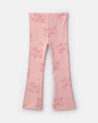 Baby Girl Cat Long-Sleeve Top & Pant Set - Pink