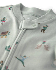 Baby Organic Cotton Sleep & Play Pajamas in 12 Days of Christmas