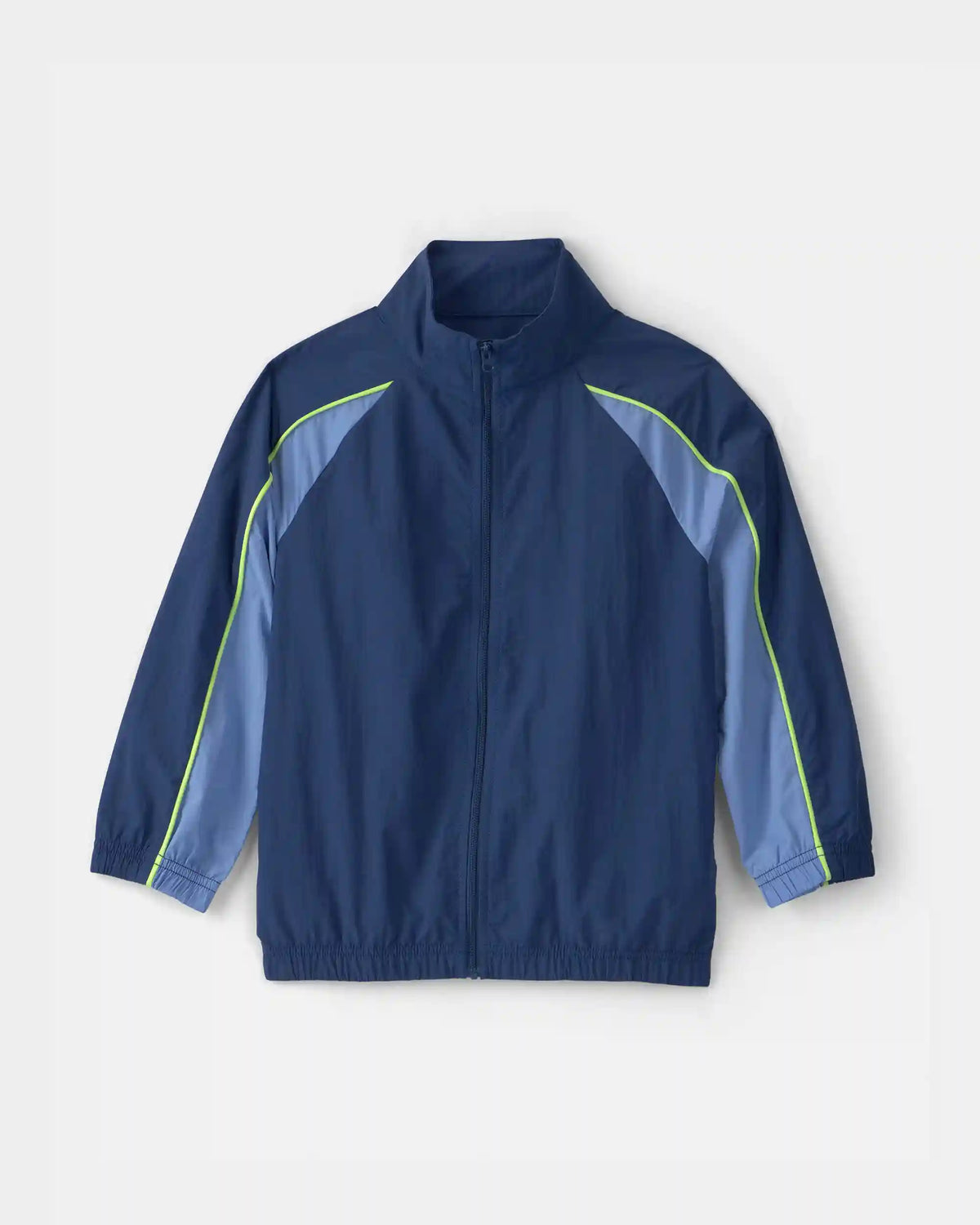 Boys Colourblock Active Windbreaker - Blue